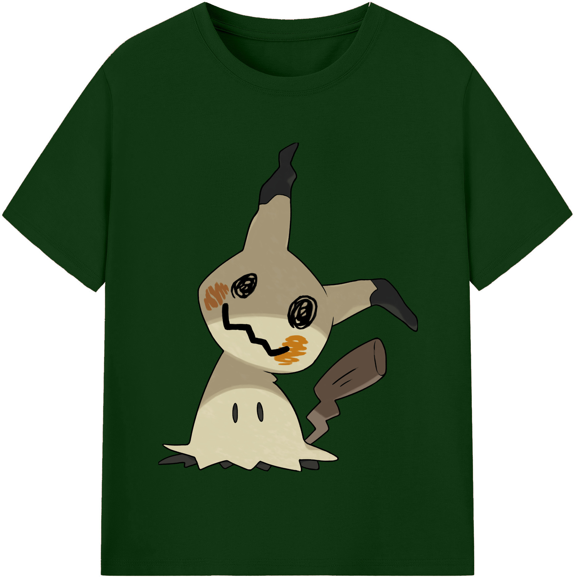 （画像用） ポケットモンスター Pokémon 綿100％半袖Tシャツ（フロントプリント）